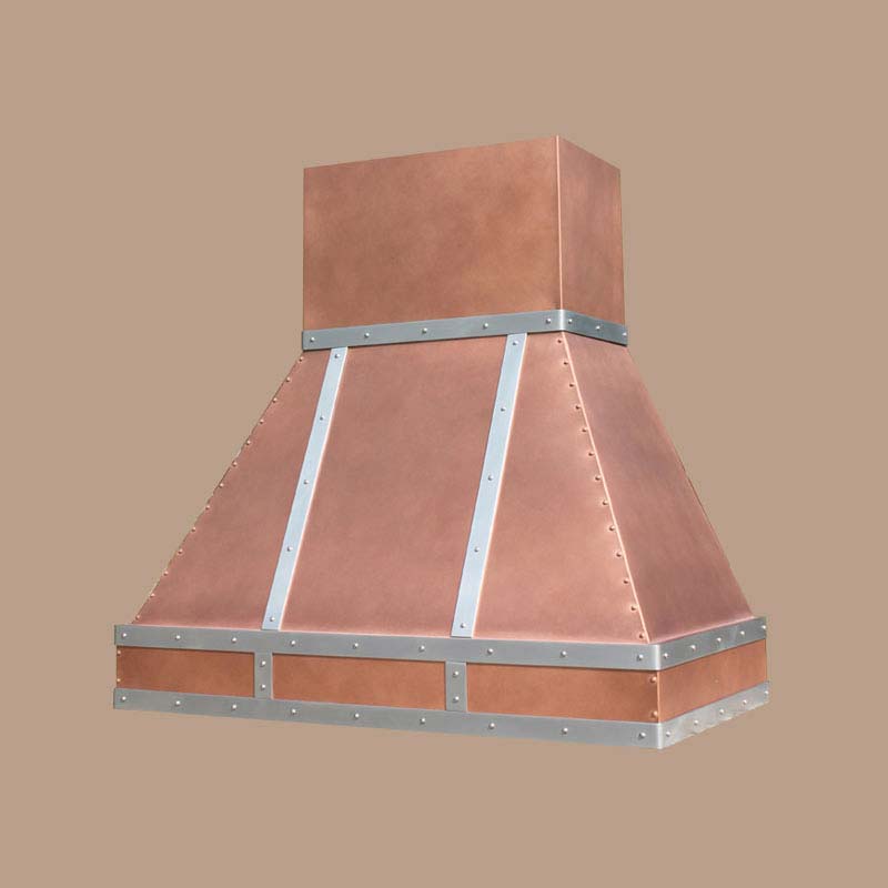 Traditional Copper Range Hood